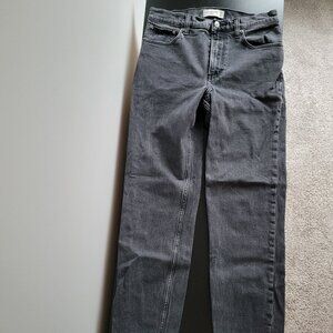 Abercrombie & Fitch Mom High Rise Black Jeans